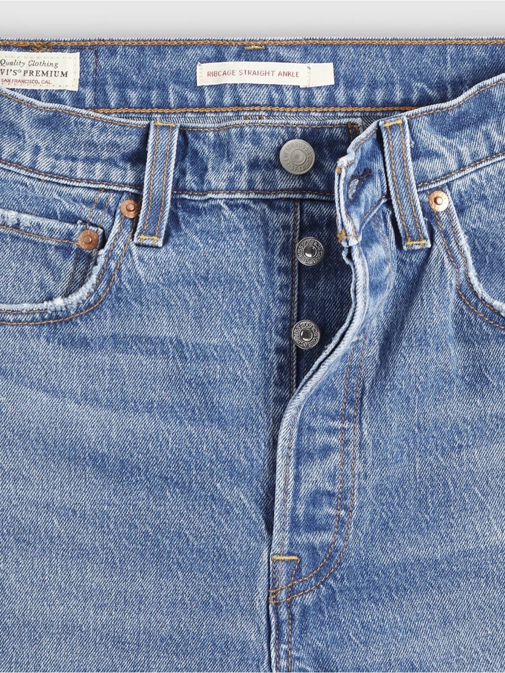 Levi’s Ribcage Straight Ankle High Rise Jeans – W26 L27